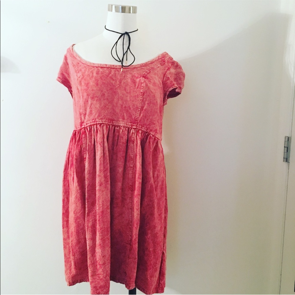 Silence + Noise Babydoll Mini Tee Dress